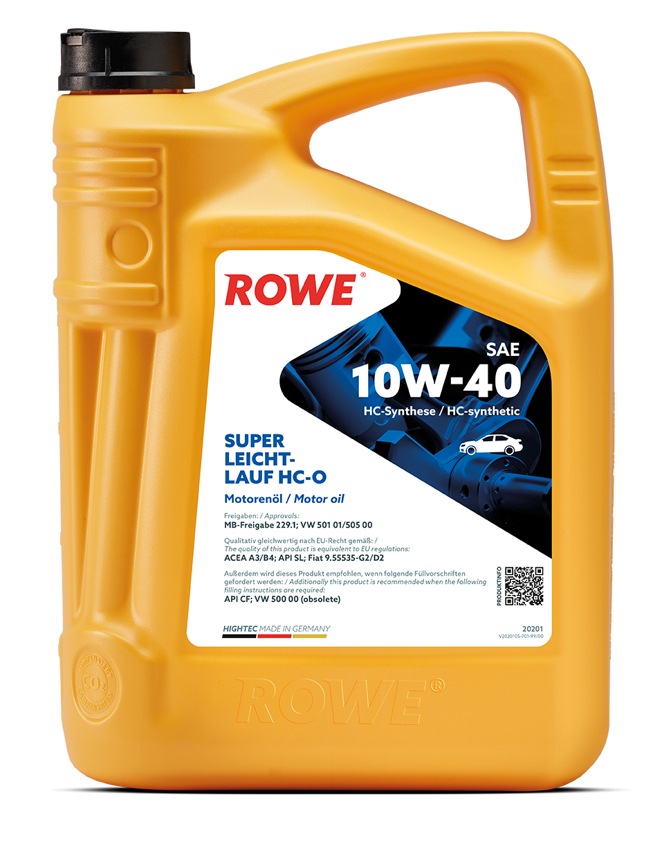 ROWE SUPER LEICHTLAUF HC-O SAE 10W-40