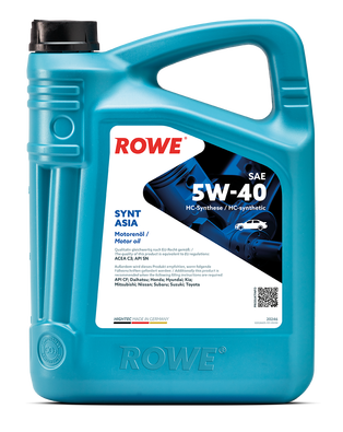 ROWE HIGHTEC SYNT ASIA SAE 5W-40